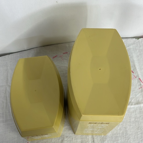 Vintage Lustroware plastic nesting stackable storage containers - Picture 10 of 11